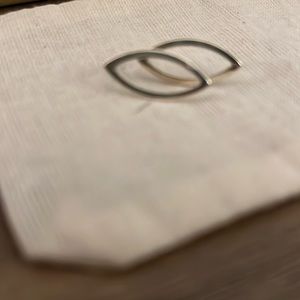 Sterling silver earrings from local artist